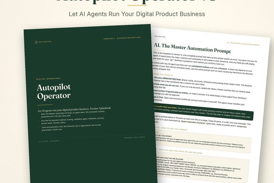 Autopilot Operator cover