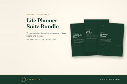 LPS-001 Life Planner Suite Bundle cover