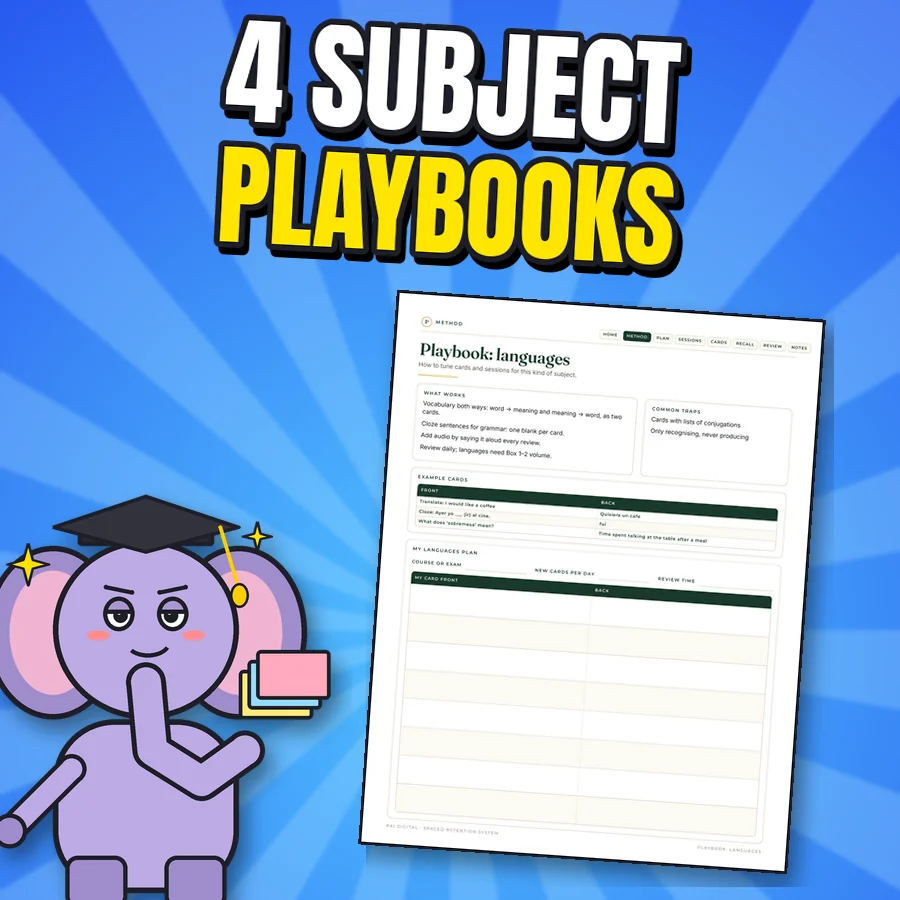Proud elephant next to the real Playbook: languages page