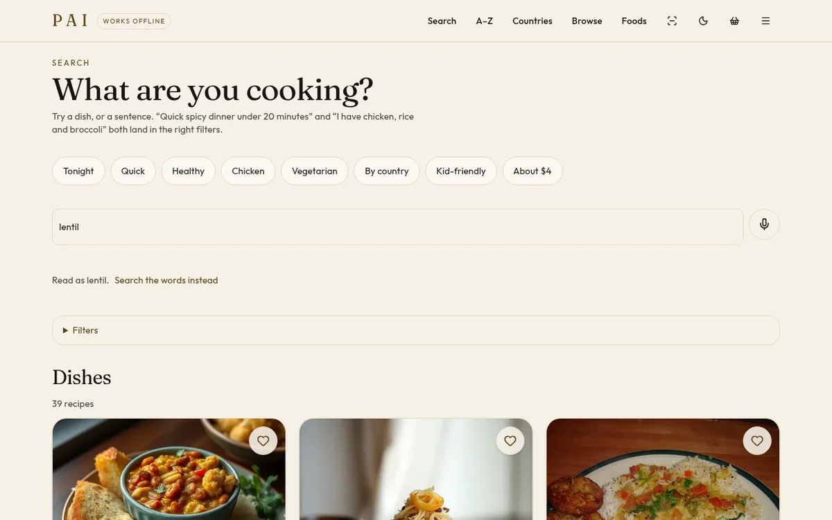 Search results for lentil